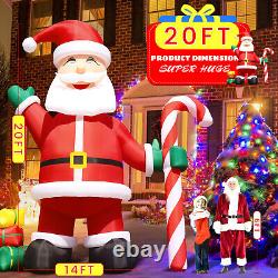 20/26/33/40FT Giant Premium Christmas Inflatable Santa Claus Xmas Party & Blower