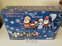 2002 Year Without A Santa Claus Figure Set-Heat Miser, Mrs. Claus, Jingle CHRISTMAS