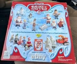 2004 Memory Lane Santa Claus Is Coming To Town Christmas Ornament Collection/NIB