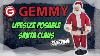 2005 Gemmy 6 Lifesize Static Posable Santa Prop Overview Rare