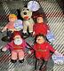 2006 Neca The Year Without A Santa Claus Bean Plush Figures Lot Of 5 Vhtf New