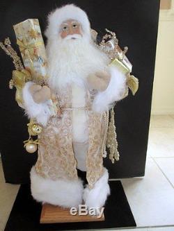 2007 Lynn Haney Collection 21 Ivory Splendor Santa Claus Figure #22007 Signed