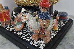 2007 Vintage L E Christopher Radko Schaller SANTA CLAUS Jeweled Christmas Figure