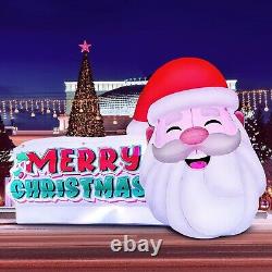 21x13Ft Giant Inflatable Santa Claus with Built-in LED Light and 480w Blower