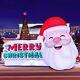 21x13ft Giant Inflatable Santa Claus With Built-in Led Light And 480w Blower