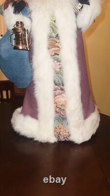 23H Nancy Casperson Holden, MA 1996 Original Numbered #27 Handmade Santa Claus
