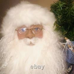 23H Nancy Casperson Holden, MA 1996 Original Numbered #27 Handmade Santa Claus