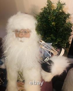 23H Nancy Casperson Holden, MA 1996 Original Numbered #27 Handmade Santa Claus
