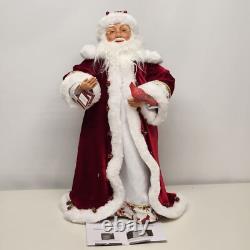 24 Santa Claus Winter Blessing Ashton Drake Musical Christmas COA Vander Logt