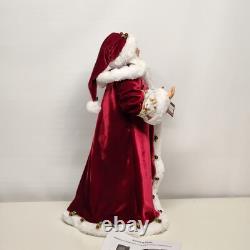 24 Santa Claus Winter Blessing Ashton Drake Musical Christmas COA Vander Logt