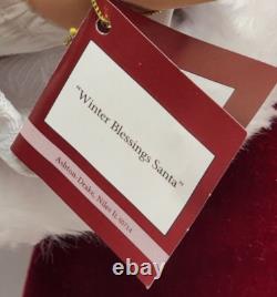 24 Santa Claus Winter Blessing Ashton Drake Musical Christmas COA Vander Logt