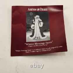 24 Santa Claus Winter Blessing Ashton Drake Musical Christmas COA Vander Logt