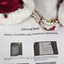 24 Santa Claus Winter Blessing Ashton Drake Musical Christmas COA Vander Logt