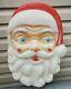 24 X 17 Vintage Empire Plastic Blow Mold Christmas Santa Claus Face Head Light