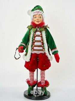 26 Katherine's Collection Naughty Elf Slingshot Figure Doll Christmas Decor