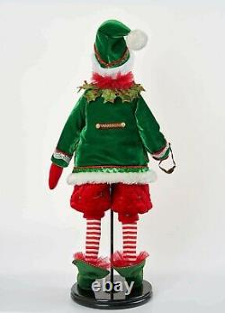 26 Katherine's Collection Naughty Elf Slingshot Figure Doll Christmas Decor