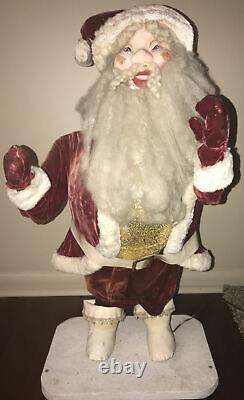 30 Vintage 1960s MECHANICAL Santa Claus Christmas Harold Gale Store Display