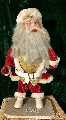 30 Vintage 1960s MECHANICAL Santa Claus Christmas Harold Gale Store Display