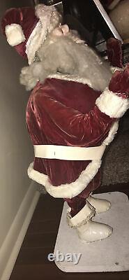 30 Vintage 1960s MECHANICAL Santa Claus Christmas Harold Gale Store Display