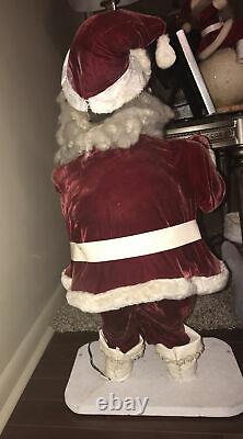 30 Vintage 1960s MECHANICAL Santa Claus Christmas Harold Gale Store Display