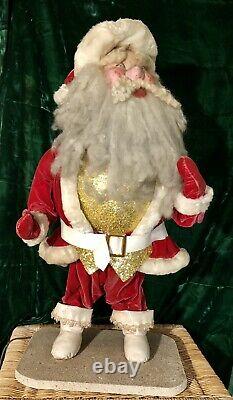 30 Vintage 1960s MECHANICAL Santa Claus Christmas Harold Gale Store Display