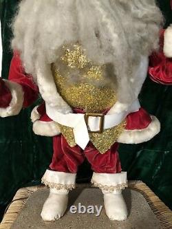 30 Vintage 1960s MECHANICAL Santa Claus Christmas Harold Gale Store Display