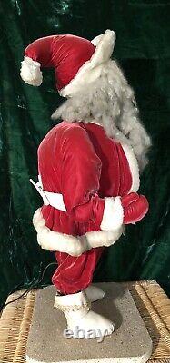 30 Vintage 1960s MECHANICAL Santa Claus Christmas Harold Gale Store Display