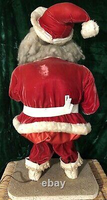 30 Vintage 1960s MECHANICAL Santa Claus Christmas Harold Gale Store Display