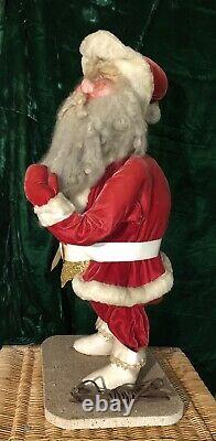 30 Vintage 1960s MECHANICAL Santa Claus Christmas Harold Gale Store Display