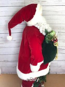 36 Large Standing Christmas Santa Claus Figure Doll Xmas Tree Room Decoration