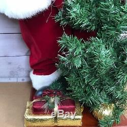 36 Large Standing Christmas Santa Claus Figure Doll Xmas Tree Room Decoration