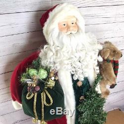 36 Large Standing Christmas Santa Claus Figure Doll Xmas Tree Room Decoration