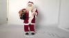 36 Red Music Move Santa Claus Doll Collect Xmas Decor Sad36001