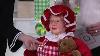 4 Oversized Santa Or Mrs Claus Figure By Valerie On Qvc