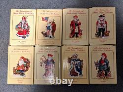 48 International Santa Claus Collection Figurines Complete with Boxes