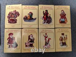48 International Santa Claus Collection Figurines Complete with Boxes