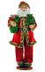 5' Ft Tall Motion Activated Singing Christmas Santa Claus Statue