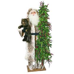 5 ft Grizzly Greetings II Santa Claus / Father Christmas by Ditz Designs