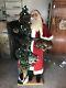 5 Ft Santa Claus / Father Christmas With Bear, Raccoon, Etc By Ditz Designs