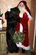 5ft Santa Claus / Father Christmas With Grizzly Bear By Ditz Designs Retired