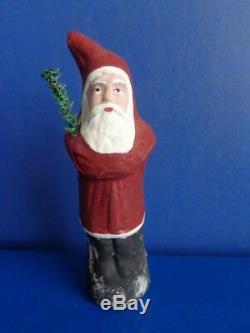 6.75 Antique Father Christmas Belsnickle- German Candy Container- Santa Claus