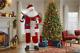 6' Animated Life-size Santa Claus With Wishlist Christmas Animatronic