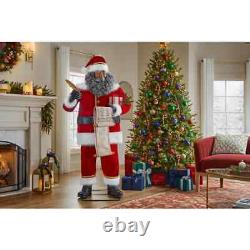 6' Life-size Animated Realistic Santa Claus Christmas Prop