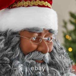 6' Life-size Animated Realistic Santa Claus Christmas Prop