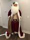 80-inch Life Size Santa Claus Christmas Figure By Jacqueline Kent / Kurt Adler