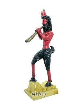 AF19 Satyr Centaur Krampus w. Horns vintage Figure Sculpture