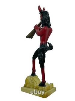 AF19 Satyr Centaur Krampus w. Horns vintage Figure Sculpture