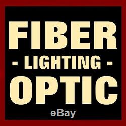 ANIMATED FIBER OPTIC SANTA CLAUS / TELCO MOTIONETTTE with FIBER OPTICS LIGHTS