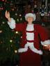 Animated Life Size 5 Foot Mrs Santa Claus In Red Velvet Sings & Dances Christmas