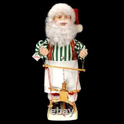 ANIMATED SANTA CLAUS with WOODEN MARIONETTE / TELCO MOTION-ETTE / WATCH VIDEO